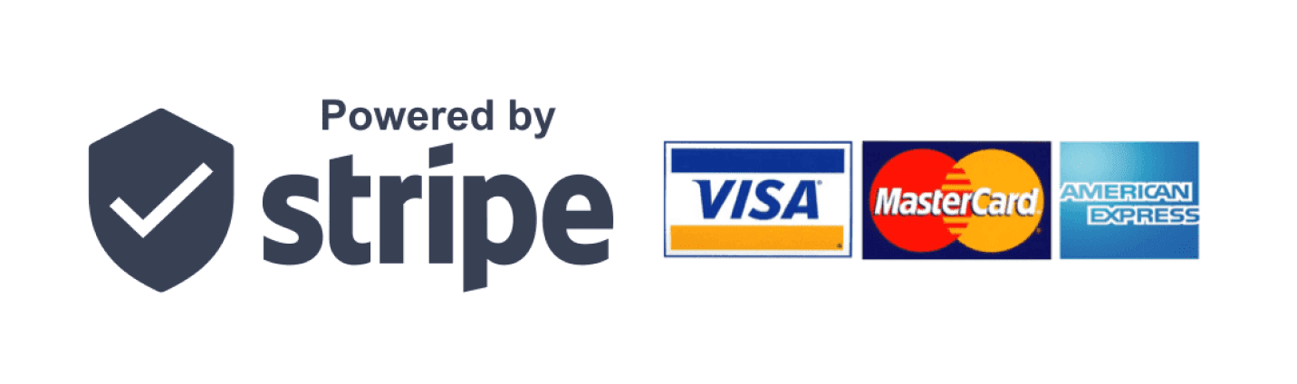 Powered by Stripe